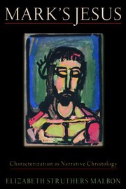 Cover of Mark's Jesus by Elizabeth Struthers Malbon