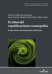 Front cover of Ethos Del Republicanismo Cosmopolita by José Luis Villacañas