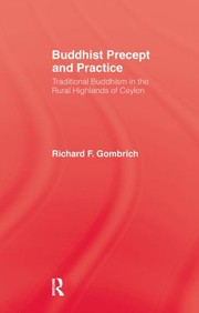 Front cover of Buddhist precepts and practice by Richard F. Gombrich