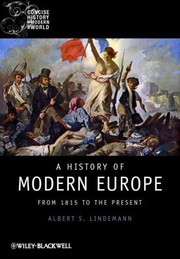 Cover of History of Modern Europe by Albert S. Lindemann