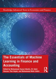 Cover of Essentials of Machine Learning in Finance and Accounting by Mohammad Zoynul Abedin