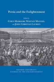 Front cover of Persia and the Enlightenment by Cyrus Masroori