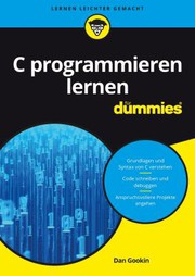 Cover of C Programming for Dummies by Dan Gookin