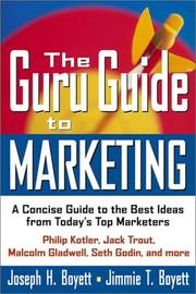 Cover of The guru guide to marketing by Joseph H. Boyett