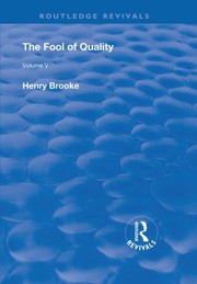 Front cover of The fool of quality by Henry Brooke
