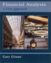 Cover of Financial analysis by Gary A. Giroux
