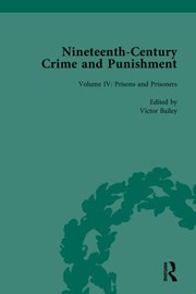 Front cover of Nineteenth-Century Crime and Punishment by Victor Bailey