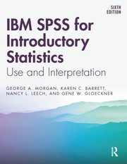 Cover of IBM SPSS for Introductory Statistics by Morgan, George A.