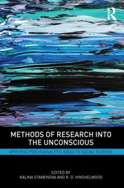 Front cover of Methods of Research into the Unconscious by Kalina Stamenova