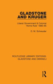 Front cover of Gladstone and Kruger by Deryck Schreuder