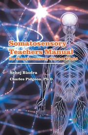 Front cover of Somatosensory Teachers Manual by Charles Pidgeon