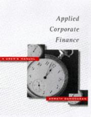 Cover of Applied Corporate Finance by Aswath Damodaran