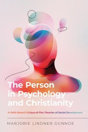 Front cover of Person in Psychology and Christianity by Marjorie Lindner Gunnoe