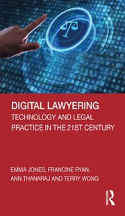 Cover of Digital Lawyering by Emma Jones