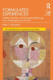 Cover of Formulated Experiences by Peter L. Rudnytsky