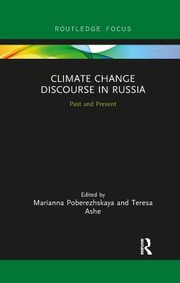 Front cover of Climate Change Discourse in Russia by Marianna Poberezhskaya