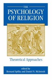 Front cover of Psychology of Religion by Hood,  Ralph W., Jr.