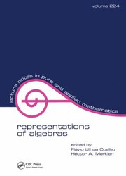 Front cover of Representations of Algebras by Flavio Ulhoa Coelho