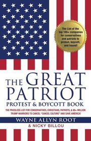 Front cover of Great Patriot Protest & Boycott Book by Wayne Allyn Root