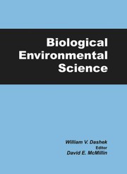 Cover of Biological environmental science by William V. Dashek