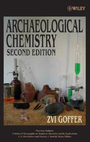 Front cover of Archaeological chemistry by Zvi Goffer