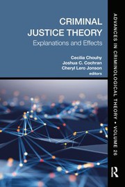 Front cover of Criminal Justice Theory, Volume 26 by Cecilia Chouhy