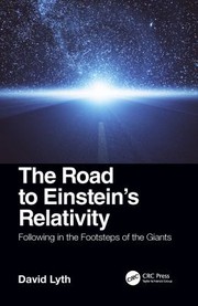 Cover of Road to Einstein's Relativity by David Lyth