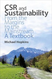 Front cover of CSR and Sustainability by Michael Hopkins
