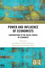 Front cover of Power and Influence of Economists by Jens Maesse