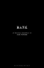 Cover of Mank by Jack Fincher
