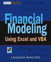 Cover of Financial Modeling Using Excel and VBA by Chandan Sengupta