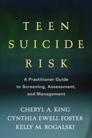 Front cover of Teen Suicide Risk by Cheryl A. King