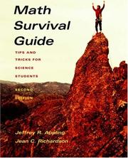 Cover of Math survival guide by Jeffrey Robert Appling