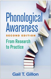 Front cover of Phonological awareness by Gail T. Gillon