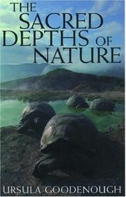 Front cover of The sacred depths of nature by Ursula Goodenough