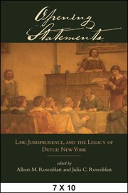 Cover of Opening statements by Albert M. Rosenblatt