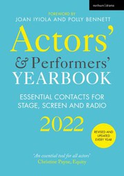 Front cover of Actors' and Performers' Yearbook 2022 by Joan Iyiola