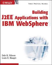 Front cover of Building J2EE applications with IBM WebSphere by Dale R. Nilsson