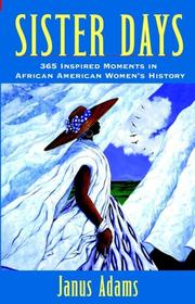 Cover of Sister Days by Janus Adams