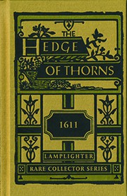 Cover of The hedge of thorns by Mrs. Mary Martha (Butt) Sherwood