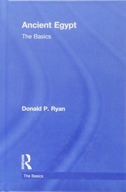 Cover of Ancient Egypt by Donald P. Ryan