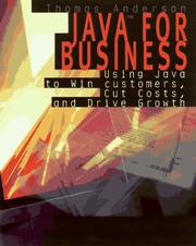 Cover of Java for Business by Thomas Anderson