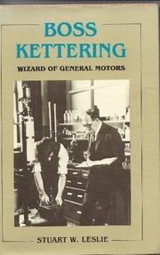 Cover of Boss Kettering by Stuart W. Leslie