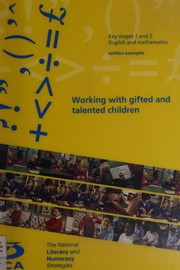 Front cover of Assessing Gifted and Talented Children by Qualifications and Curriculum Authority