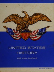 Front cover of United States history for high schools by Boyd C. Shafer