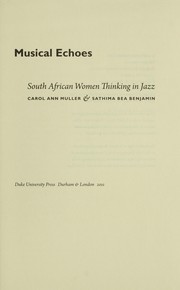 Cover of Musical echoes by Carol Ann Muller