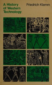 Front cover of A history of Western technology by Friedrich Klemm