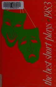 Front cover of The Best Short Plays, 1983 (Best American Short Plays) by Ramon L. Delgado