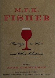 Cover of M.F.K. Fisher by Anne Zimmerman