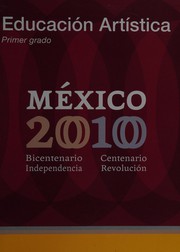 Front cover of Educación artística primer grado by Oswaldo Martín del Campo Nuñez